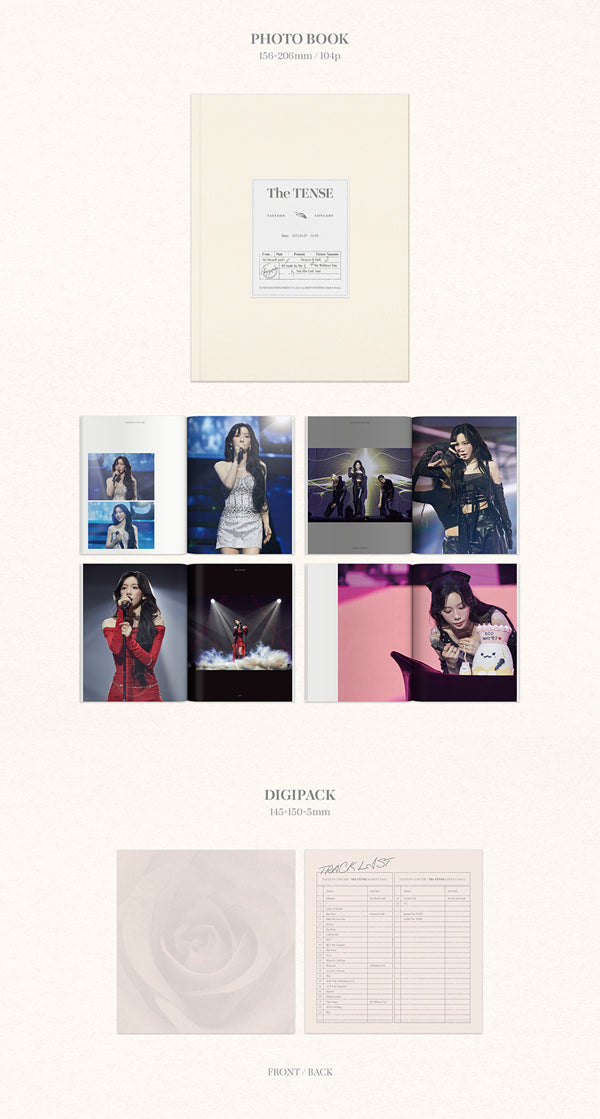 TAEYEON - The TENSE Memory Box / Concert 2Blu-ray - K-Pop Time
