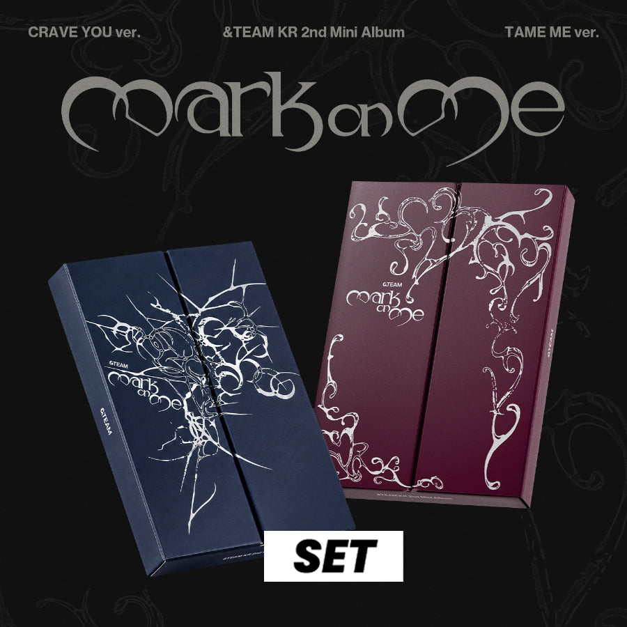 &TEAM - Mark on Me *SET OF 2*