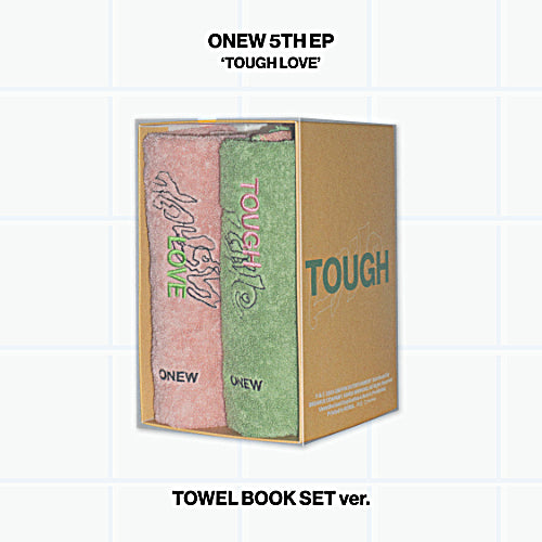 ONEW (SHINee) - TOUGH LOVE / TOWEL BOOK Ver. (PLATFORM) *SET OF 2*