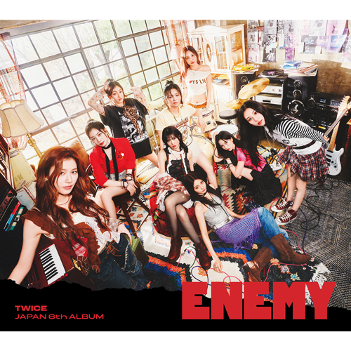 TWICE ENEMY SANA盤 CD TWICE JAPAN 6th ALBUM “ENEMY” SANA edition – JYP JAPAN ONLINE STORE