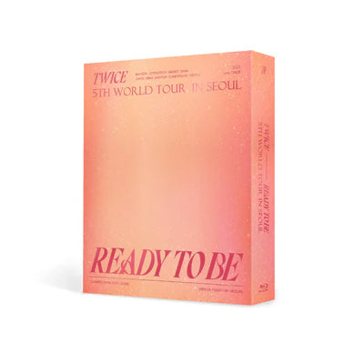 TWICE - 5TH WORLD TOUR IN SEOUL / READY TO BE 3 Blu-ray SET