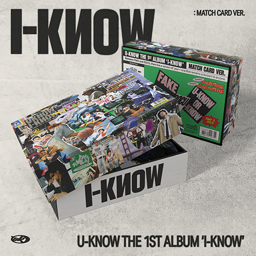 U-KNOW (TVXQ) - I-KNOW / Match Card Ver.