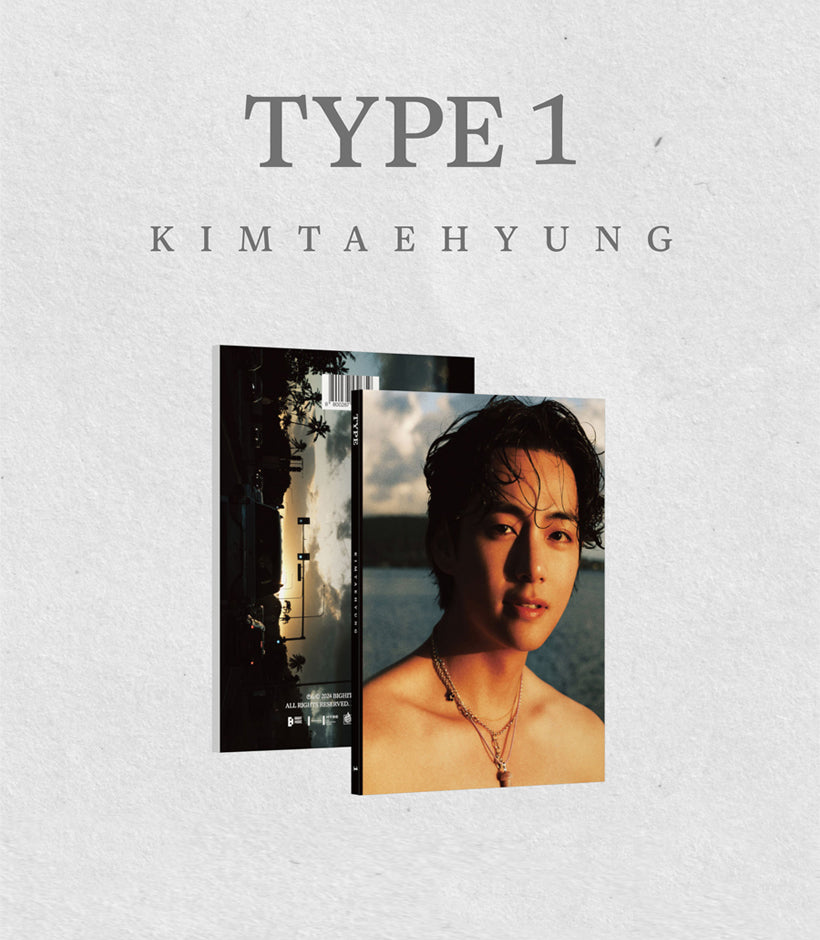 V - KIM TAEHYUNG : TYPE 1 (PHOTOBOOK) / Magazine ver. - K-Pop Time