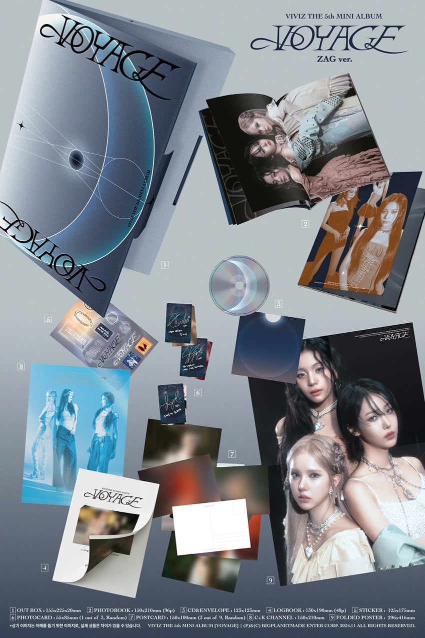 VIVIZ - Voyage (Zig/Zag versions) - K-Pop Time