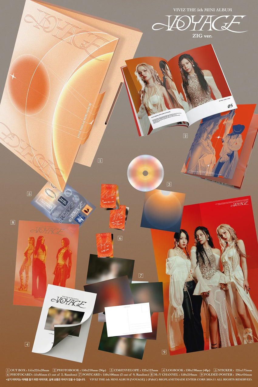 VIVIZ - Voyage (Zig/Zag versions) - K-Pop Time