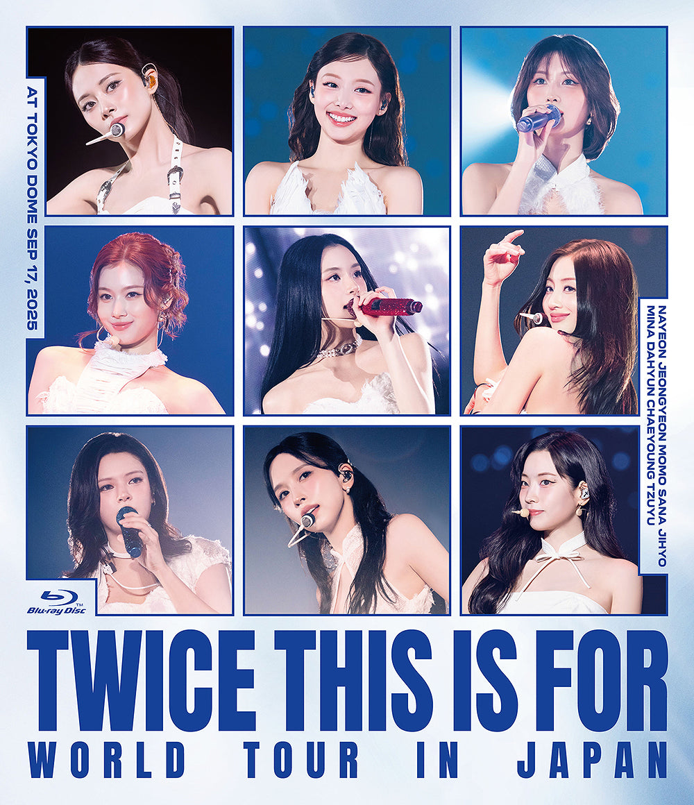 TWICE - THIS IS FOR WORLD TOUR IN JAPAN / JAPANESE BLU-RAY REGULAR EDITION