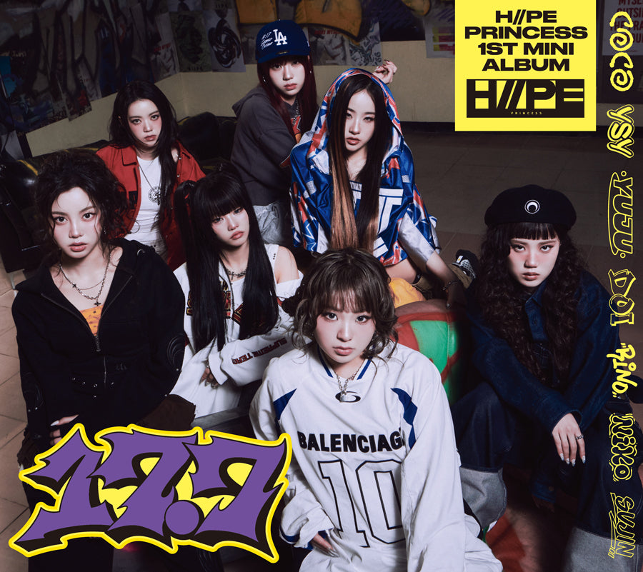 H//PE Princess - 17.7 / Japanese Limited Edition TYPE B (CD+DVD) *DEBUT*