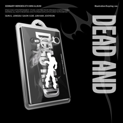 K-POP・アジア 20* SEALED DEAD AND ALBUM Xdinary Heroes Xdinary Heroes - DEAD AND / Keyring Ver. *LIMITED* - K-Pop Time