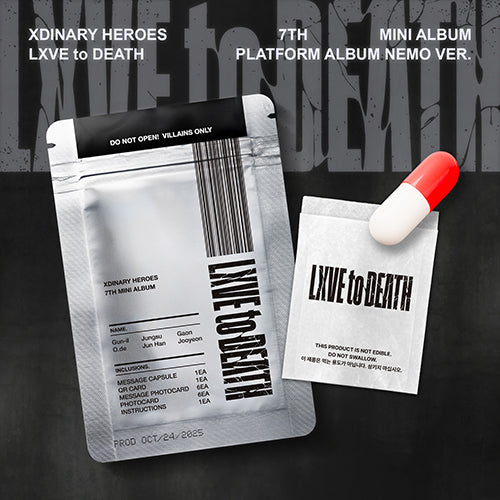 Xdinary Heroes - LXVE to DEATH / Platform Album Nemo Ver.