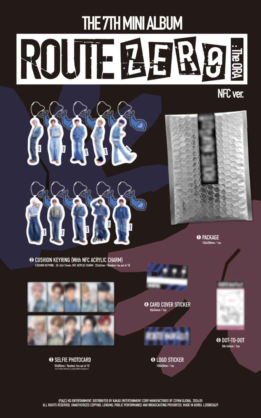 XIKERS - ROUTE ZERO : The ORA / NFC Ver. - K-Pop Time