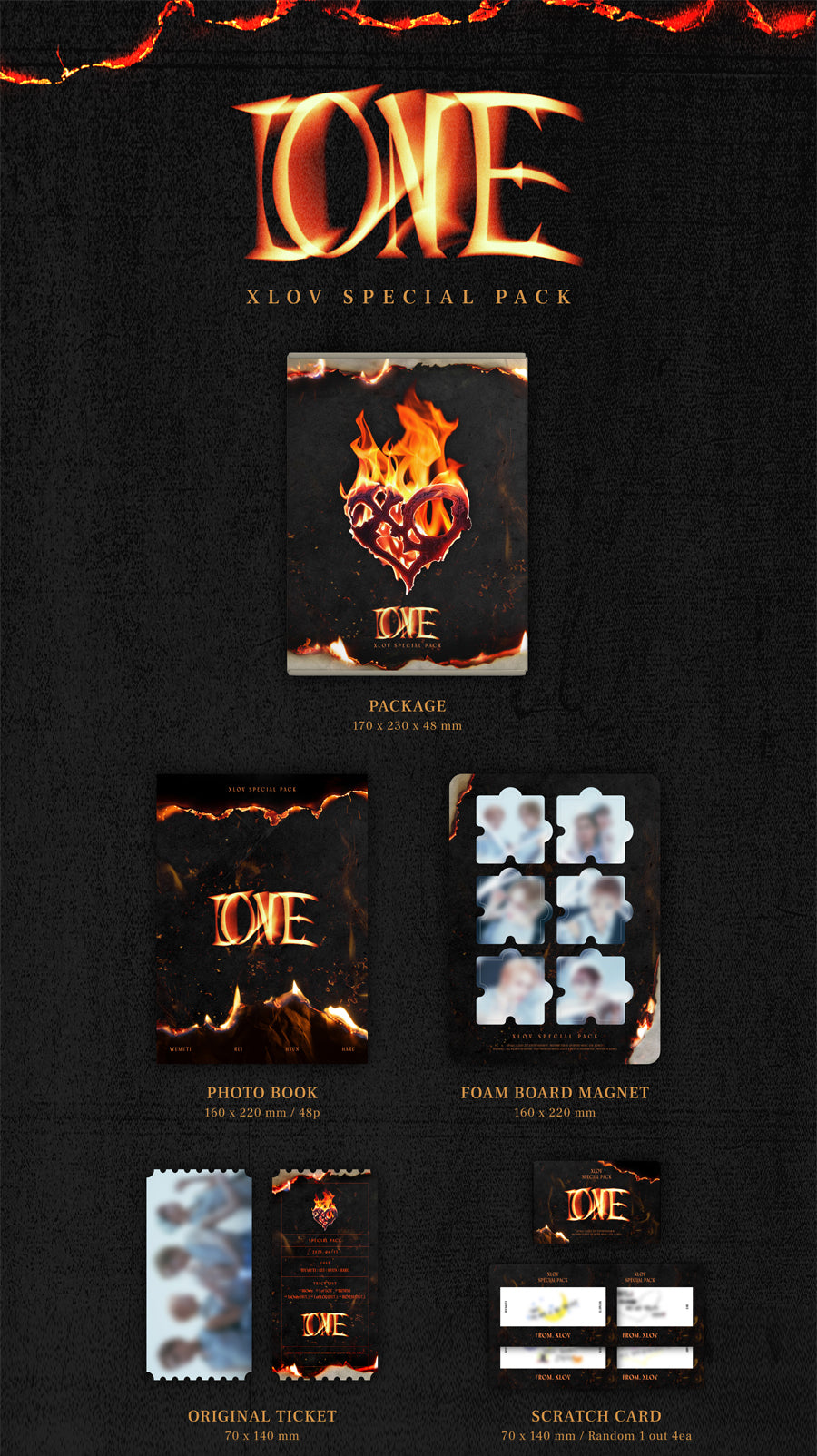 XLOV - I ONE / SPECIAL PACK - K-Pop Time