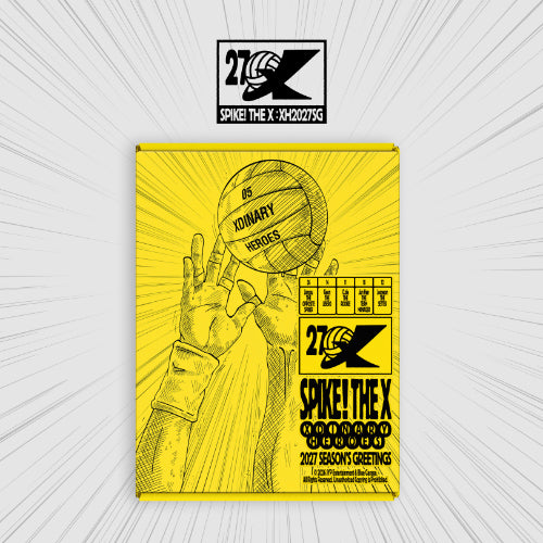 XDINARY HEROES - 2027 Season's Greetings : SPIKE! THE X + BONUS