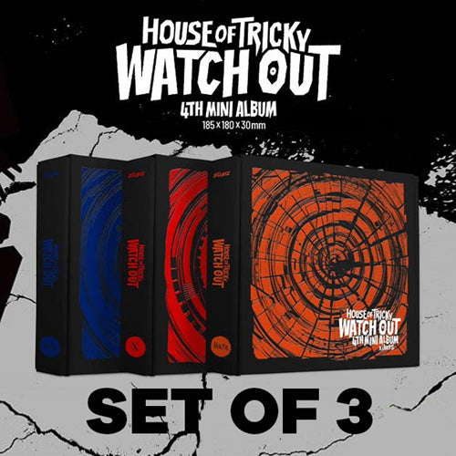 xikers - HOUSE OF TRICKY : WATCH OUT *SET OF 3*