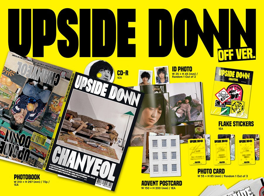 CHANYEOL (EXO) - Upside Down / Photobook ver.