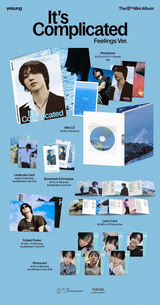 YESUNG - It's Complicated / FEELINGS ver. - K-Pop Time