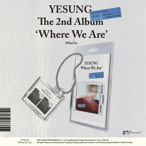 YESUNG - Where We Are / SMini Ver.