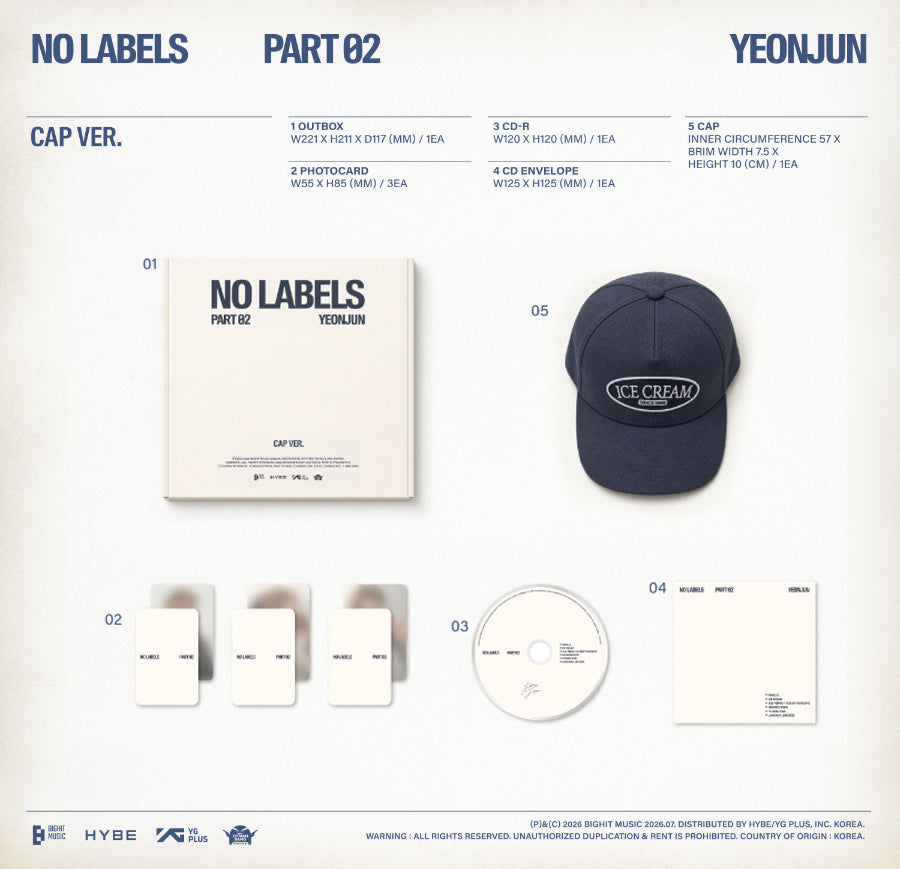 YEONJUN (TXT) - NO LABELS: PART 02 / CAP ver. - K-Pop Time