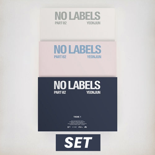 YEONJUN (TXT) - NO LABELS: PART 02 *SET OF 3* + BONUS