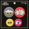 G-DRAGON - ZO&FRIENDS ZOAFUL WINTER / ZOA PIN BADGE SET