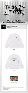 Stray Kids -THIS & THAT POP-UP STORE OFFICIAL MD / MESH LONG SLEEVE + PHOTOCARD SET