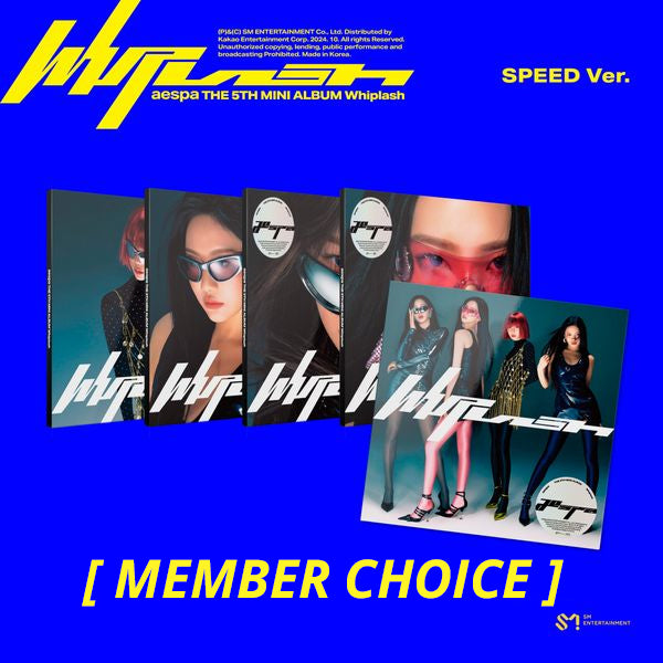 aespa - Whiplash / SPEED Ver. - MEMBER CHOICE - K-Pop Time