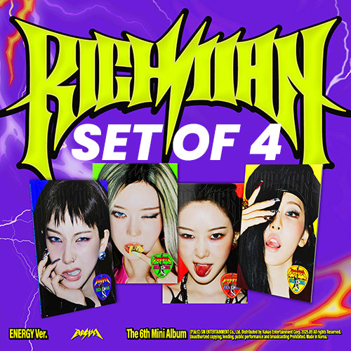 aespa Rich Man ポップアップ購入限定 トレカ 4枚セット A aespa