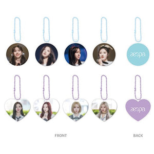 aespa - MY First page Official MD / Photo Keyring