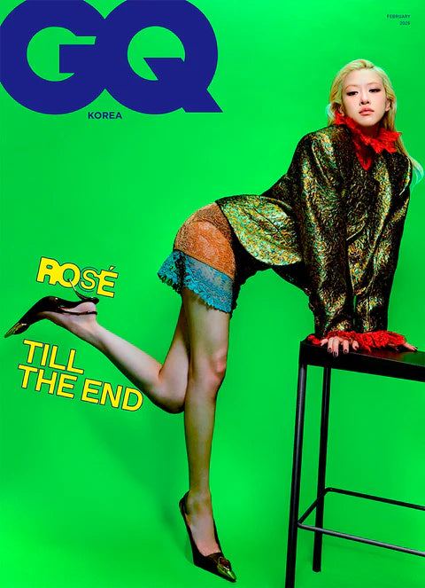GQ KOREA FEB 2025 / Cover : Rosé