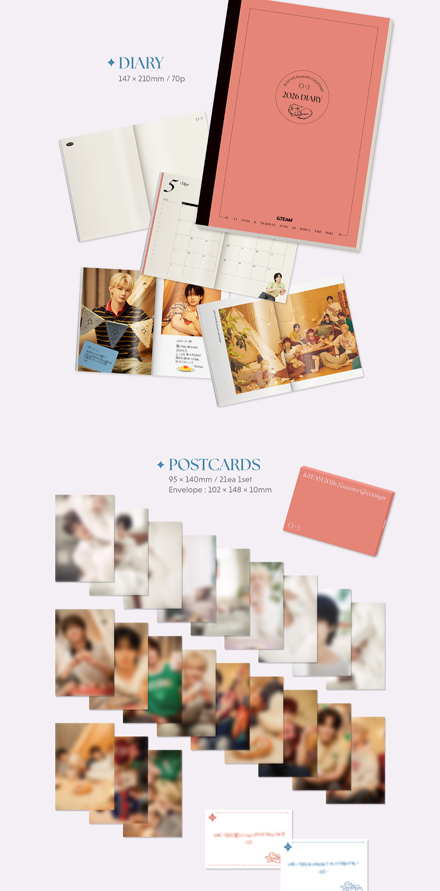 &TEAM - 2026 SEASON'S GREETINGS : In a Daydream - K-Pop Time