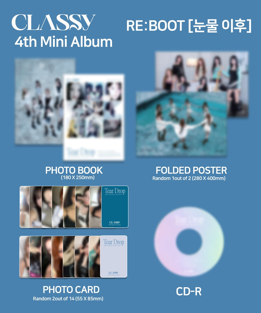 K-POP・アジア re:boot CD CLASS:y - RE:BOOT (After the Tears) / RANDOM - K-Pop Time