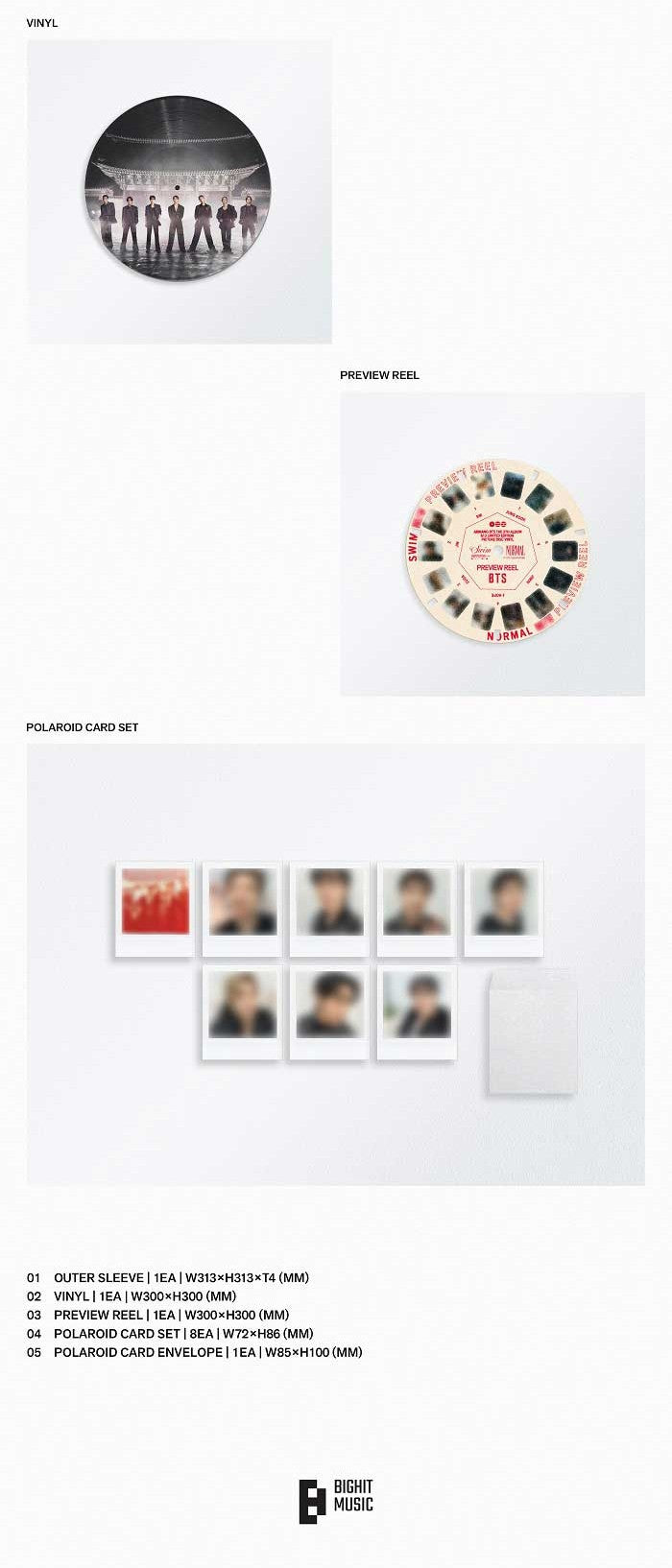 BTS - ARIRANG / 613 Limited Edition Picture Disc Vinyl - K-Pop Time