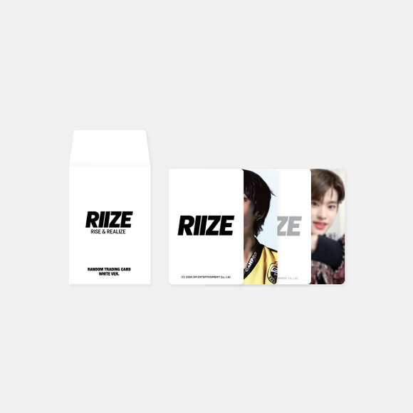 RIIZE - RIIZE UP OFFICIAL MD / RANDOM TRADING CARD SET (B ver.)