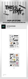 Stray Kids -THIS & THAT POP-UP STORE OFFICIAL MD / TATTOO STICKER