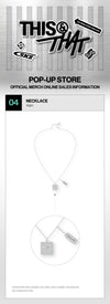 Stray Kids -THIS & THAT POP-UP STORE OFFICIAL MD / NECKLACE