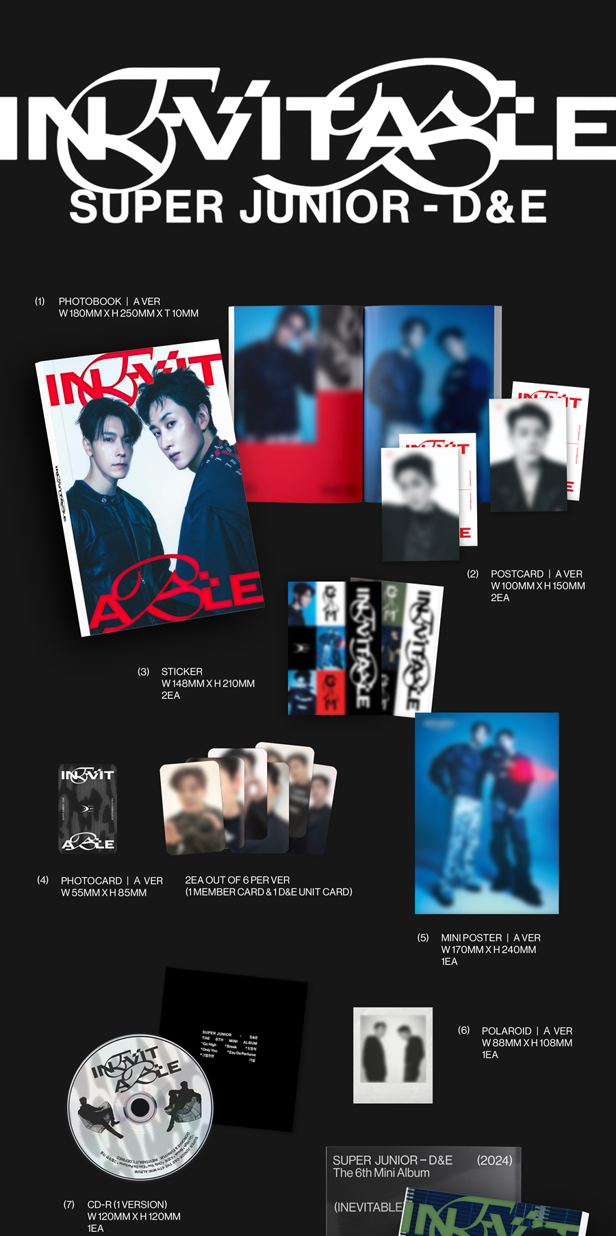 SUPER JUNIOR D&E - INEVITABLE (Random*) - K-Pop Time