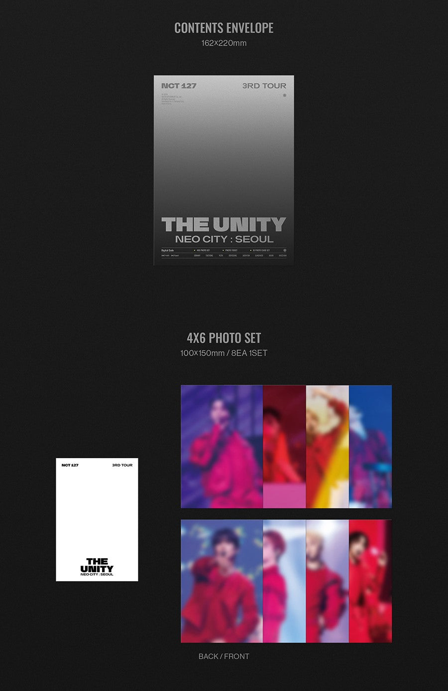 NCT 127 - 3RD TOUR 'NEO CITY : SEOUL - THE UNITY' Digital Code - K