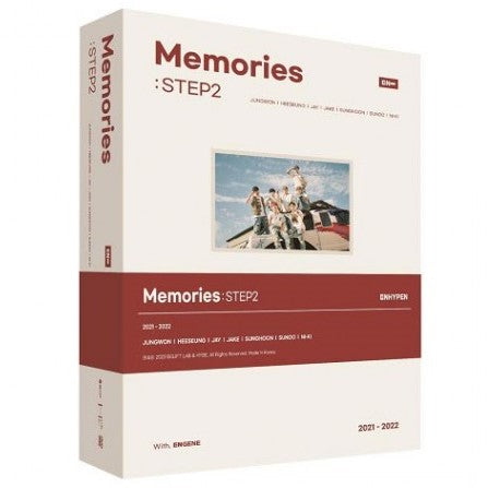 ENHYPEN - PIECES OF MEMORIES : STEP 2 (3DVD +Weverse Gift)