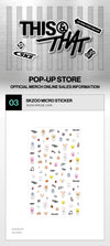 Stray Kids -THIS & THAT POP-UP STORE OFFICIAL MD / SKZOO MICRO STICKER