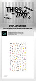 Stray Kids -THIS & THAT POP-UP STORE OFFICIAL MD / SKZOO MICRO STICKER