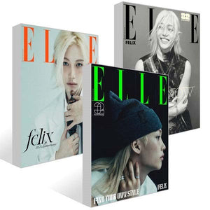 ELLE Korea November 2024 (Cover : FELIX/Stray Kids) *SET OF 3*