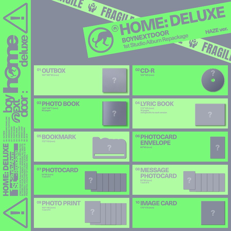 BOYNEXTDOOR - HOME: DELUXE + BONUS
