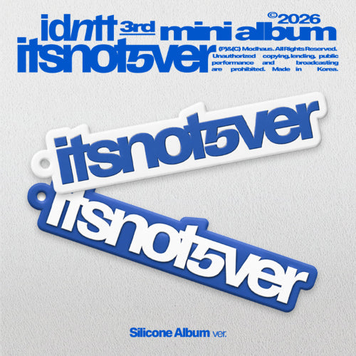 idntt - itsnotover / Silicone Album