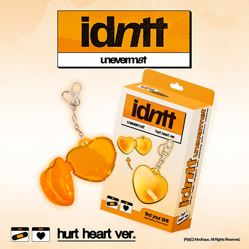 idntt - unevermet / hurt heart ver *Limited*