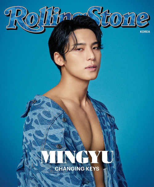 ROLLING STONE KOREA FEBRUARY 2025 / Cover : MINGYU (Seventeen) / KISS OF LIFE (back)