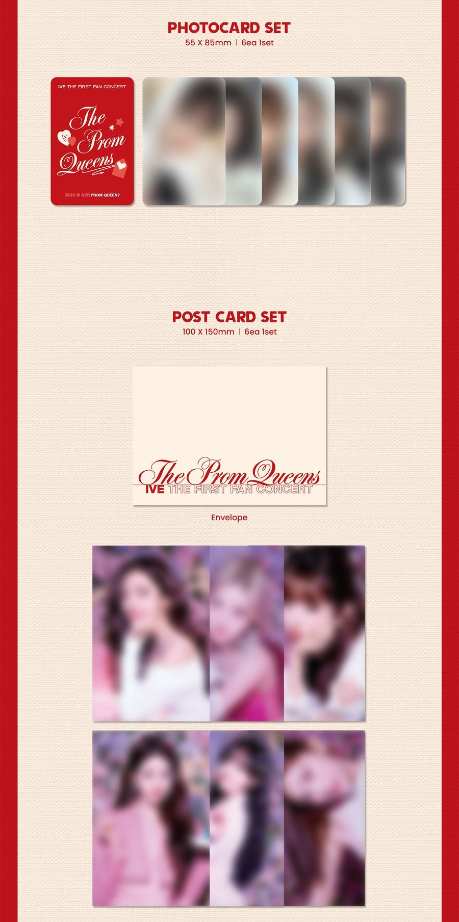 IVE - THE FIRST FAN CONCERT - The Prom Queens - 3DVD - K-Pop Time