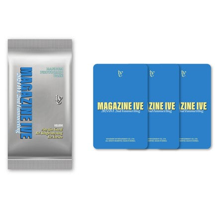 IVE – MAGAZINE IVE OFFICIAL MD / RANDOM PHOTOCARD PACK