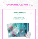 ATEEZ –  GOLDEN HOUR : PART.5 POP UP OFFICIAL MD / L-HOLDER PHOTO SET