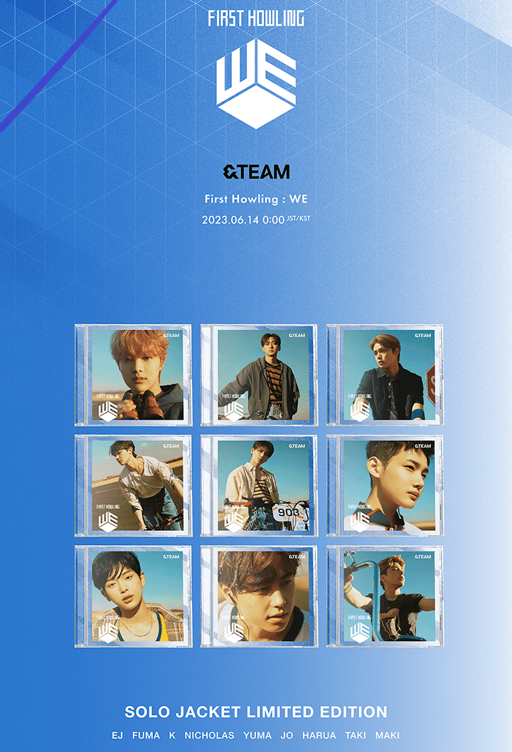 &TEAM FIRST HOWLING WE アルバム ソロジャケ9枚IDカード &TEAM Photo &TEAM FIRST HOWLING WE アルバム ソロジャケ9枚IDカード &TEAM Photo