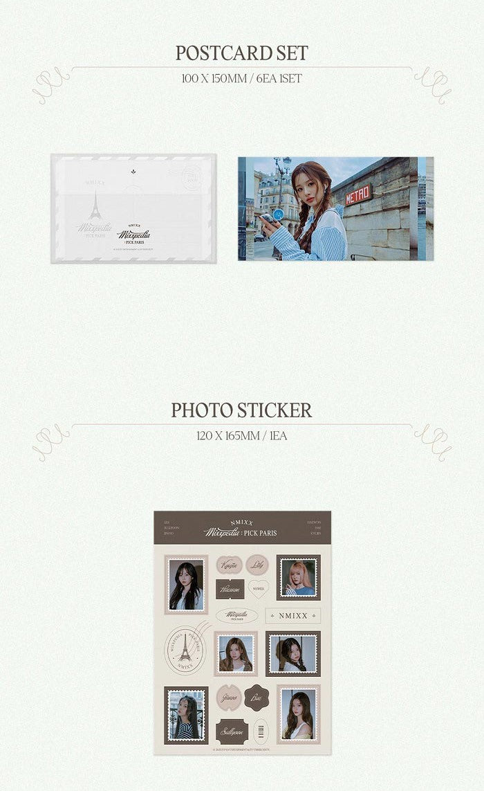 NMIXX - MIXXPEDIA: PICK PARIS (2nd Photobook) - K-Pop Time