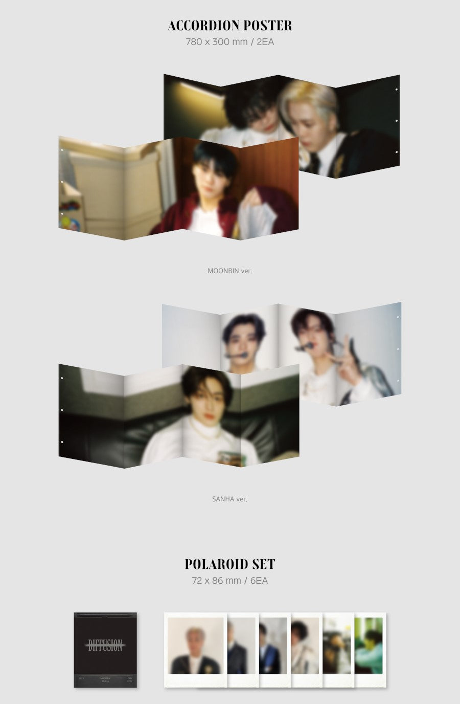 MOONBIN & SANHA - 2023 FAN CON : [DIFFUSION] DVD Ver. - K-Pop Time
